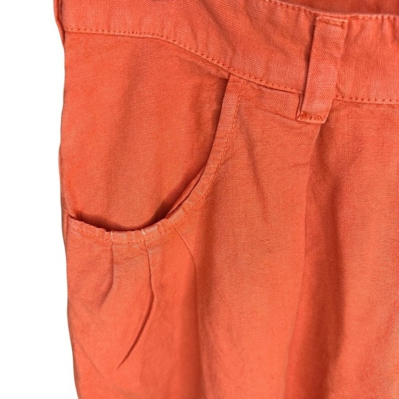 Free People Sweet Talk Chino Pants in Red Mango women size 4 NWOT - Picture 9 of 14